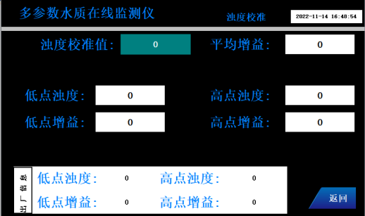 浊度校准